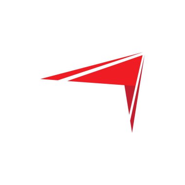 Ok vektör illüstrasyon simgesi Logo Şablonu tasarımı