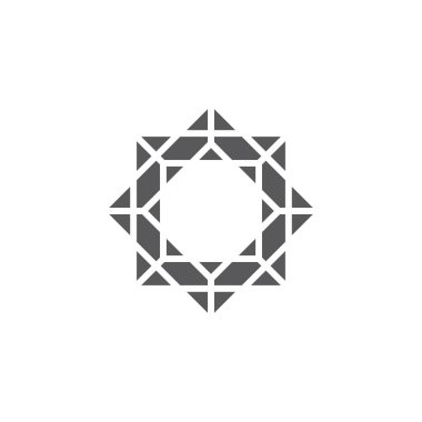 Müslüman ikon vektör illüstrasyon tasarım şablonu