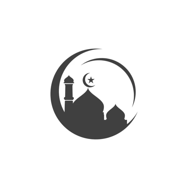 Шаблон Вектора Иконок Мусульман — стоковый вектор