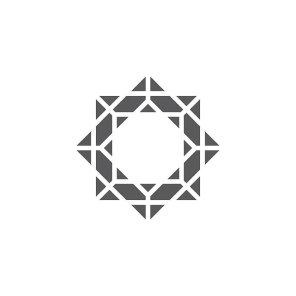 Moslim Icoon Vector Illustratie Ontwerp Template — Stockvector