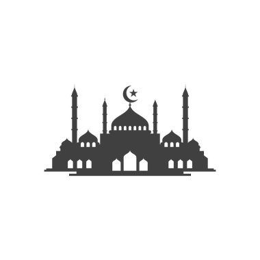 Müslüman ikon vektör illüstrasyon tasarım şablonu