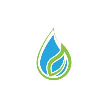 su damlası Logo Şablonu vektör çizimi tasarımı