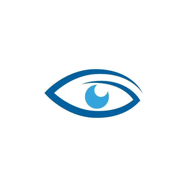 Identidade Marca Corporate Eye Care Design Logotipo Vetor — Vetor de Stock