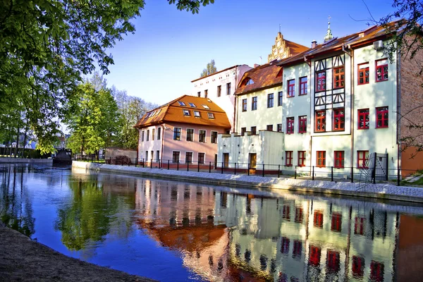 Bydgoszcz Venedik Brda Nehri üzerinde