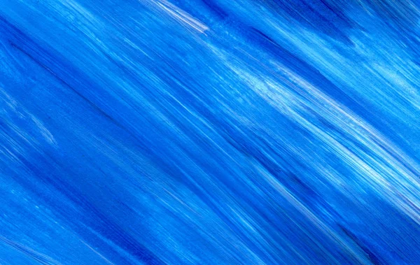 Blue Abstract textura acrílica, fundo. Textura de pincel . — Fotografia de Stock