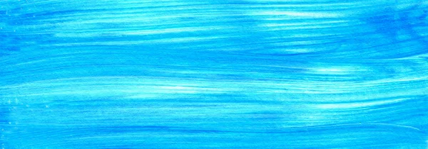 Abstract acrylic texture background. Blue brush stroke texture