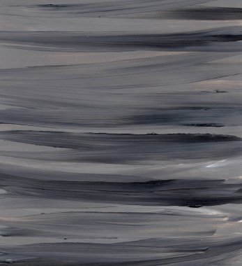 Yaratıcı gri ve soyut el boyalı siyah arka plan, duvar kağıdı, doku. Tasarım öğeleri için. Akrilik boya fırça darbeleri ile. 