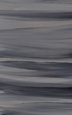 Yaratıcı gri ve soyut el boyalı siyah arka plan, duvar kağıdı, doku. Tasarım öğeleri için. Akrilik boya fırça darbeleri ile. 