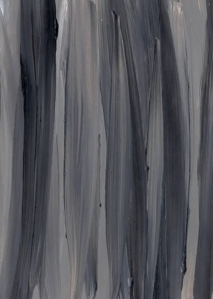 Gris creativo y negro abstracto pintado a mano fondo, fondo de pantalla, textura. Para elementos de diseño. Pintura acrílica con pinceladas . — Foto de Stock