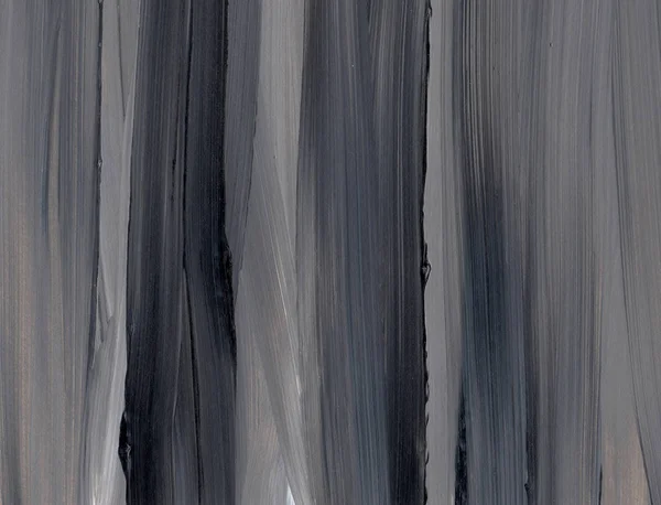 Kreativa grå och svart abstrakt handmålade bakgrund, bakgrundsbild, textur. För designelement. Akryl målning med penseldrag. — Stockfoto