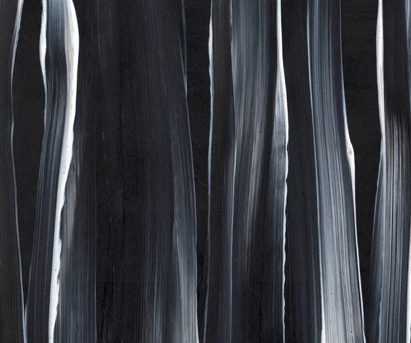 Noir et blanc abstrait peint à la main toile de fond, texture. toile de fond texturé — Photo