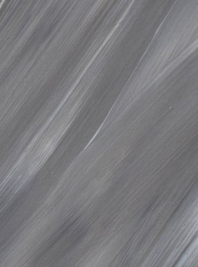 Gri soyut el boyalı tuval arka plan, doku, zemin