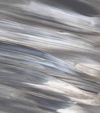 Gri soyut el boyalı tuval arka plan, doku, zemin