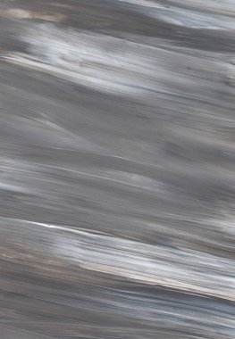 Gri soyut el boyalı tuval arka plan, doku, zemin