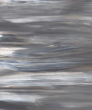 Gri soyut el boyalı tuval arka plan, doku, zemin