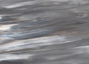 Gri soyut el boyalı tuval arka plan, doku, zemin