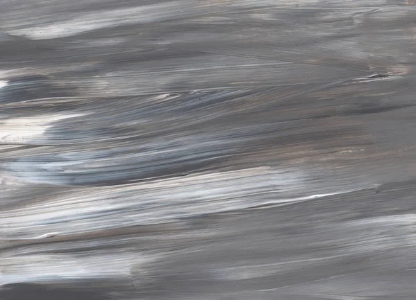 Gri soyut el boyalı tuval arka plan, doku, zemin