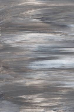 Gri soyut el boyalı tuval arka plan, doku, zemin