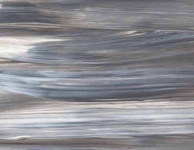 Gri soyut el boyalı tuval arka plan, doku, zemin