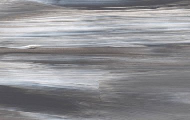 Gri soyut el boyalı tuval arka plan, doku, zemin