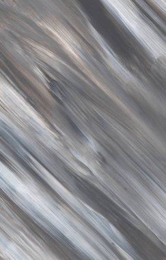 Gri soyut el boyalı tuval arka plan, doku, zemin