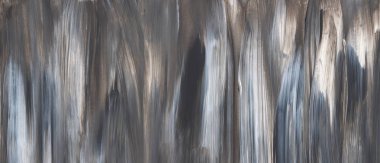 Gri soyut el boyalı tuval arka plan, doku, zemin