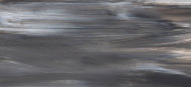 Gri soyut el boyalı tuval arka plan, doku, zemin