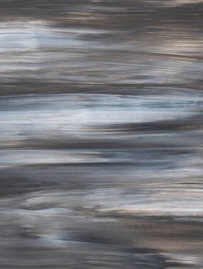 Gri soyut el boyalı tuval arka plan, doku, zemin