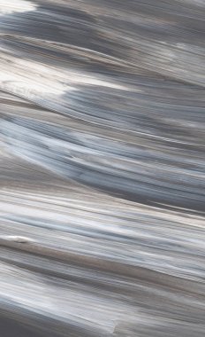 Gri soyut el boyalı tuval arka plan, doku, zemin