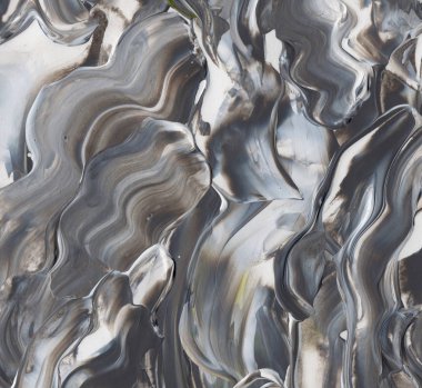 El yapımı akrilik arka plan boyama gri ve beyaz. Zemin, doku