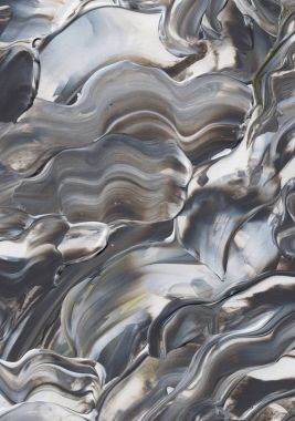 El yapımı akrilik arka plan boyama gri ve beyaz. Zemin, doku