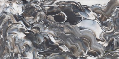 El yapımı akrilik arka plan boyama gri ve beyaz. Zemin, doku