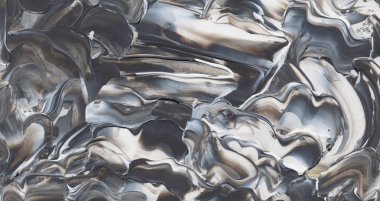 El yapımı akrilik arka plan boyama gri ve beyaz. Zemin, doku