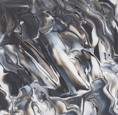 El yapımı akrilik arka plan boyama gri ve beyaz. Zemin, doku