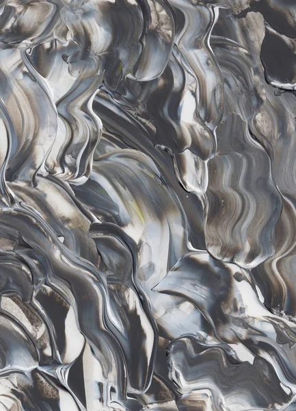 El yapımı akrilik arka plan boyama gri ve beyaz. Zemin, doku