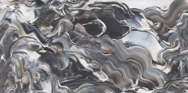 El yapımı akrilik arka plan boyama gri ve beyaz. Zemin, doku