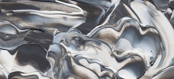 El yapımı akrilik arka plan boyama gri ve beyaz. Zemin, doku