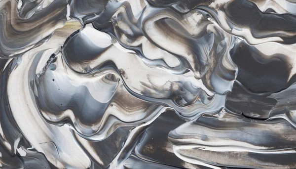 El yapımı akrilik arka plan boyama gri ve beyaz. Zemin, doku