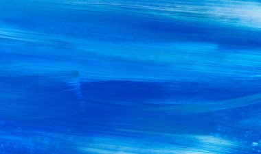 Mavi soyut el tuval arka plan, doku boyalı. Renkli dokulu zemin