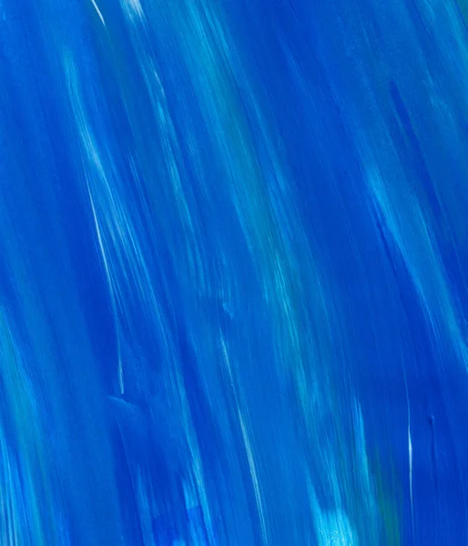 Modré Abstraktní Ručně Malované Plátno Pozadí Textury Barevné Texturované Pozadí — Stock fotografie