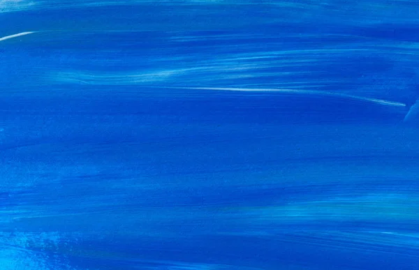 Fondo Tela Pintada Mano Abstracta Azul Textura Fondo Colorido Texturizado — Foto de Stock