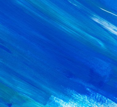 Mavi soyut el tuval arka plan, doku boyalı. Renkli dokulu zemin