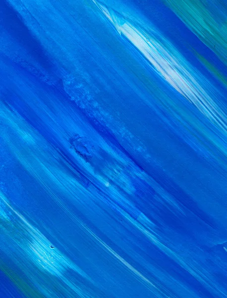 Fondo Tela Pintada Mano Abstracta Azul Textura Fondo Colorido Texturizado —  Fotos de Stock