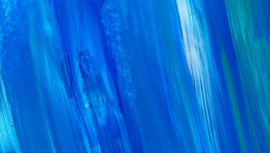 Mavi soyut el tuval arka plan, doku boyalı. Renkli dokulu zemin