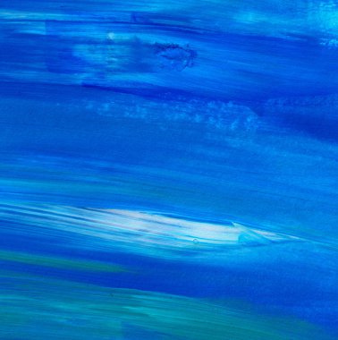 Mavi soyut el tuval arka plan, doku boyalı. Renkli dokulu zemin