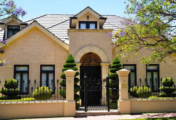 Typisches Beispiel Einer Australischen Hausfassade — Stockfoto