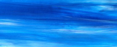 Yaratıcı mavi soyut el boyası arka plan, duvar kağıdı, doku, fırça darbeleri. Modern sanat. Çağdaş sanat.