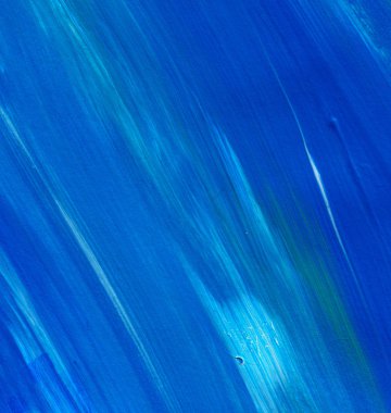 Yaratıcı mavi el boyası arka plan, duvar kağıdı, doku, fırça darbeleriyle tuval üzerinde akrilik boya. Modern sanat. Çağdaş sanat.