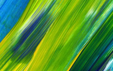 Yaratıcı soyut el boyalı arka plan, duvar kağıdı, doku, boyama fırça darbeleriyle tuval üzerine akrilik. Modern sanat. Çağdaş Sanat.