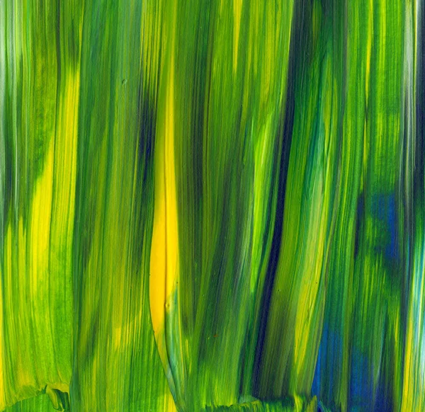 Creative green abstract hand painted background, wallpaper, texture, acrylic painting on canvas with brush strokes. Modern art. Contemporary art.